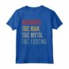 Grandpa The Man The Myth The Legend T Shirt - Maglietta per Nonni - Leggera e Classica