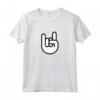 Rock Fingers - Corna Mano - T-shirt Musica Rock per Appassionati e Musicisti - Regalo Compleanno Unico