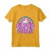 Ironic Alpha Maschio Unicorno Arcobaleno - Divertente Maglietta Grafica Unisex - Offensiva e Stravagante