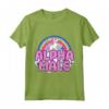 Ironic Alpha Maschio Unicorno Arcobaleno - Divertente Maglietta Grafica Unisex - Offensiva e Stravagante