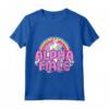 Ironic Alpha Maschio Unicorno Arcobaleno - Divertente Maglietta Grafica Unisex - Offensiva e Stravagante