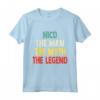 Nico The Man The Myth The Legend - Camicia Personalizzata Regalo per Nico - Compleanno Uomo Divertente Tee
