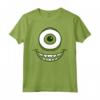 HapTiger Pixar Monsters Inc. Mike Wazowski Eye Maglietta - Officially Licensed Pixar Apparel for Fans - 15PXMU003