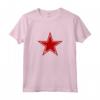 HapTiger Women's Cool Cute Vintage Retro Maglietta - Unique Gift for Father's Day, Mother's Day, Christmas - USA 4th of July Red Star Funny Gift for Family