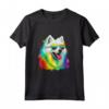 Samoiedo Amante del Cane - Maglietta Mamma & Papà - Stile alla Moda per Proprietari di Samoiedo, Husky ed Eurasier