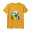 Samoiedo Amante del Cane - Maglietta Mamma & Papà - Stile alla Moda per Proprietari di Samoiedo, Husky ed Eurasier