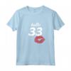 Hello 33 Anni - Maglietta Compleanno Donna 33 e Favolosa - Regali Originali per il Suo Compleanno