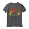 Gorilla Vintage Retro Mamma Papà Maglietta - Il regalo perfetto per gli amanti degli animali - Cute e Divertente