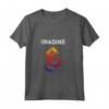 IMAGINE Fantasy Dragon Style - T-shirt Grande per Regalo - Ideale per Compleanni e Altre Occasioni