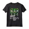 Felice St Patricks Day - Saint Pattys Paddys Irlandese Mamma Donne Maglietta - Costume Vintage Grafico Irlanda Shenanigans Tee
