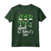 Felice St Patricks Day - Saint Pattys Paddys Irlandese Mamma Donne Maglietta - Costume Vintage Grafico Irlanda Shenanigans Tee
