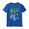 Felice St Patricks Day - Saint Pattys Paddys Irlandese Mamma Donne Maglietta - Costume Vintage Grafico Irlanda Shenanigans Tee