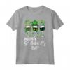 Felice St Patricks Day - Saint Pattys Paddys Irlandese Mamma Donne Maglietta - Costume Vintage Grafico Irlanda Shenanigans Tee