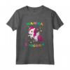 Divertente Simpatico Unicorno Mamma Arcobaleno Corno Camicia - Regalo per Mamma, Moglie, Sorella - Ideale per Compleanni e Feste