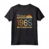 Vintage 1965 Compleanno Uomo Donna - Regalo Annata 1965 Maglietta - Ideale per Papà e Mamma Nati nel 1965
