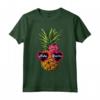 T-shirt da sole ananas Aloha Beaches Hawaii - Maglietta Vintage con Stampa Grafica per Surfisti e Amanti della Cultura Hawaiana