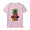 T-shirt da sole ananas Aloha Beaches Hawaii - Maglietta Vintage con Stampa Grafica per Surfisti e Amanti della Cultura Hawaiana