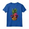 T-shirt da sole ananas Aloha Beaches Hawaii - Maglietta Vintage con Stampa Grafica per Surfisti e Amanti della Cultura Hawaiana