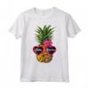 T-shirt da sole ananas Aloha Beaches Hawaii - Maglietta Vintage con Stampa Grafica per Surfisti e Amanti della Cultura Hawaiana
