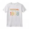 Vintage 1968 Compleanno Uomo - Maglietta Anno 1968 per un Regalo Originale - Taglio Classico e Leggero