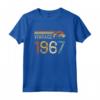 Vintage 1967 Compleanno Uomo Regalo Anno - Maglietta Annata 1967 per Idee Regalo Compleanno Personalizzate