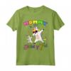 Mamma della Ragazza di Compleanno Tamponando Unicorno Principessa e Mamma Maglietta - Abbigliamento per Festa Compleanno Unicorno