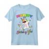 Mamma della Ragazza di Compleanno Tamponando Unicorno Principessa e Mamma Maglietta - Abbigliamento per Festa Compleanno Unicorno