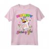 Mamma della Ragazza di Compleanno Tamponando Unicorno Principessa e Mamma Maglietta - Abbigliamento per Festa Compleanno Unicorno