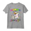 Mamma della Ragazza di Compleanno Tamponando Unicorno Principessa e Mamma Maglietta - Abbigliamento per Festa Compleanno Unicorno