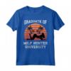 Milf Hunter - Camicia Graduate University EGirl Caldi Mamma Puma Maglietta - Ideale per Studenti Universitari e Amanti dell'umorismo