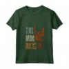 Donna Questa Mamma Roccia - T-shirt Rock n Roll con Collo a V - Regalo Unico per Mamma Appassionata di Musica Rock