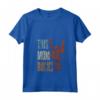 Donna Questa Mamma Roccia - T-shirt Rock n Roll con Collo a V - Regalo Unico per Mamma Appassionata di Musica Rock