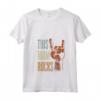 Donna Questa Mamma Roccia - T-shirt Rock n Roll con Collo a V - Regalo Unico per Mamma Appassionata di Musica Rock