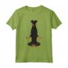 Divertente Yoga con il mio Manchester Terrier Maglietta - Regalo per Proprietari di Manchester Terrier