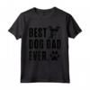 Manchester Terrier Papà Papà - Miglior Cane Papà mai Uomini Maglietta - Regalo Ideale per Natale, Ringraziamento o Compleanni