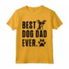 Manchester Terrier Papà Papà - Miglior Cane Papà mai Uomini Maglietta - Regalo Ideale per Natale, Ringraziamento o Compleanni