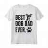 Manchester Terrier Papà Papà - Miglior Cane Papà mai Uomini Maglietta - Regalo Ideale per Natale, Ringraziamento o Compleanni