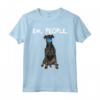 Cane Manchester Terrier Con Maschera - Maglietta Divertente per Amanti dei Cani - Ideale come Regalo Unico