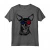 Manchester Terrier Dog 4 luglio America USA Bandiera Maglietta - Regalo per Proprietari - Ideale per Natale o Compleanni