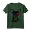 Manchester Terrier Dog 4 luglio America USA Bandiera Maglietta - Regalo per Proprietari - Ideale per Natale o Compleanni
