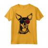 Manchester Terrier Dog 4 luglio America USA Bandiera Maglietta - Regalo per Proprietari - Ideale per Natale o Compleanni