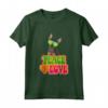 HapTiger Manchester Terrier Hippie T-Shirt - Peace, Love, and Dog Lovers - Psychedelic 1960s Style