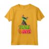 HapTiger Manchester Terrier Hippie T-Shirt - Peace, Love, and Dog Lovers - Psychedelic 1960s Style