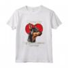 I Love My Toy Manchester Terrier - Maglietta Cucciolo Leggera e Taglio Classico - Ideale per Amanti dei Cani