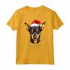 Manchester Terrier Woofy Christmas - Maglietta divertente per gli amanti del Natale - Regalo perfetto per i genitori del Manchester Terrier