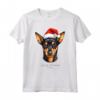 Manchester Terrier Woofy Christmas - Maglietta divertente per gli amanti del Natale - Regalo perfetto per i genitori del Manchester Terrier
