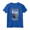 Gesù e il cane - Manchester Terrier Maglietta - Slogan Cristiano Walking with Jesus