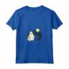 Bambini Divertenti per Halloween - Manchester Terrier Walking Ghost Maglietta con Collo a V - Ideale come Regalo per la Stagione - Design Fantasma Felice
