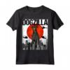 Retro Perrozilla Dogzilla Giapponese Manchester Terrier Maglietta - Divertente Regalo per Amanti dei Cani