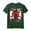 Retro Perrozilla Dogzilla Giapponese Manchester Terrier Maglietta - Divertente Regalo per Amanti dei Cani